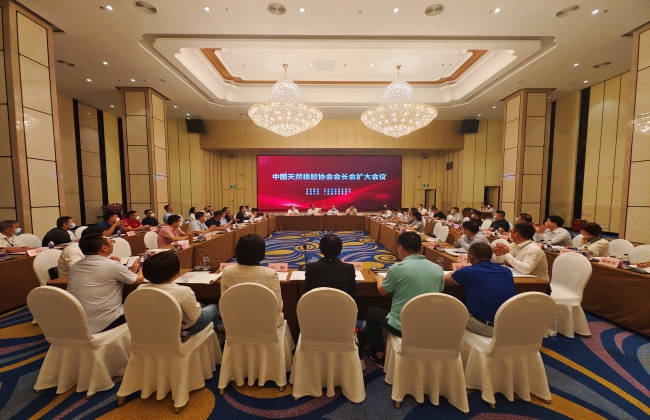 中国天然橡胶协会2022年会长扩大会在杭州顺利召开