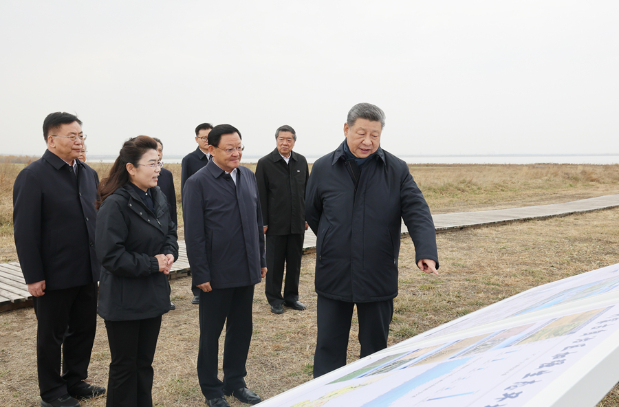 习近平在内蒙古乌兰察布考察时强调 统筹高质量发展和高水平保护(图3) 习近平在内蒙古乌兰察布考察时强调 统筹高质量发展和高水平保护(图3)